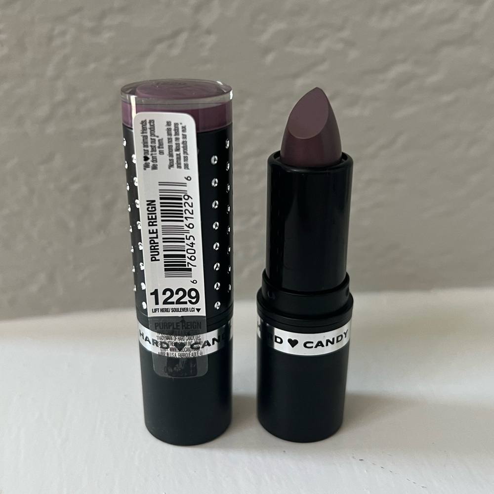 Hard Candy Purple Lipstick Vibrant Makeup Essential
